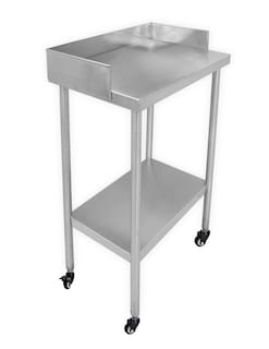 Foto 1 | Mesa Pasteur Sin Cajón de Acero Inoxidable Mindejal