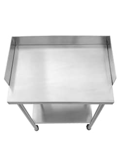 Foto 3 | Mesa Pasteur Sin Cajón de Acero Inoxidable Mindejal