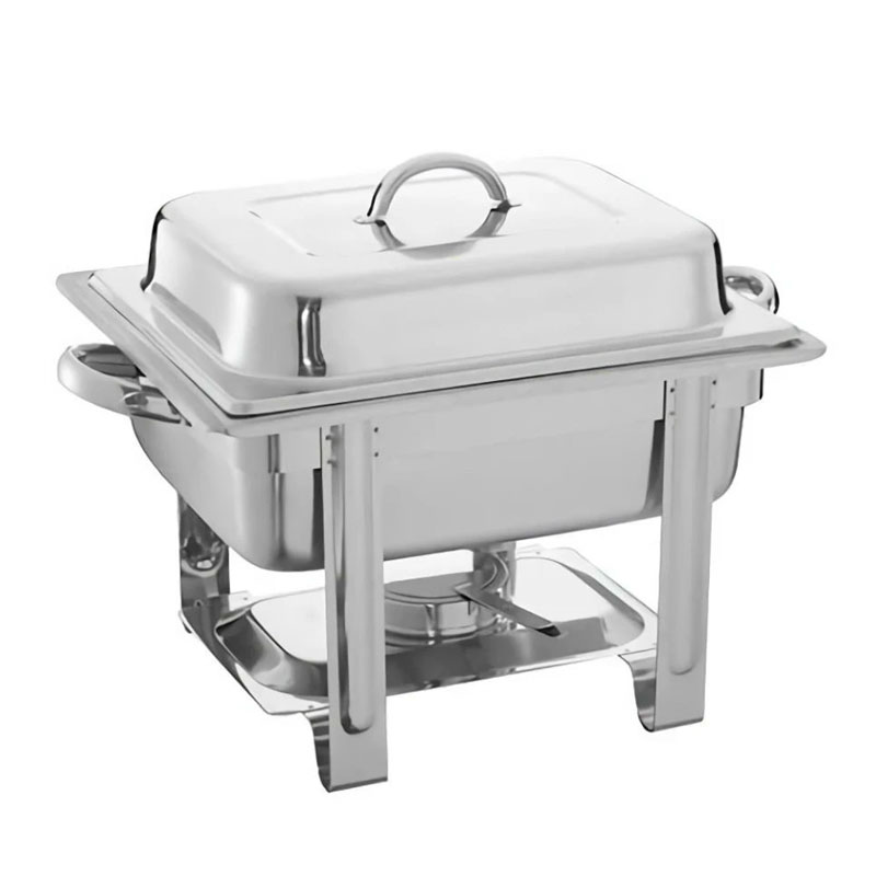 Foto 2 | Chafer Rectangurlar Caledonia Cheme-4  Acero Inoxidable Calibre 25, Capacidad De 4 L, Diseño Compacto Y Resistente