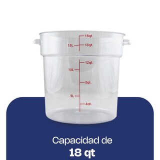 Foto 5 | Recipiente Policabornato Graduado Redondo Caledonia Repore-18 18 Qt, Graduación Doble, Libre Bpa, Apto Lavavajil