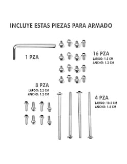 Foto 3 | Banca 3 Plazas P/sala De Espera Mindejal Mb3p Acero Banca De Espera 3 Plazas