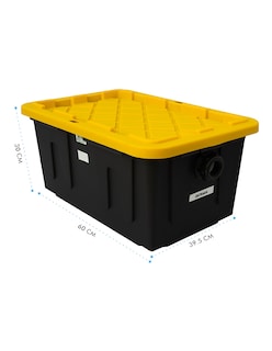 Foto 1 | Trampa De Grasa 10kg Mindejal Trmp-10 Negro Con Amarillo De Plástico 1okg