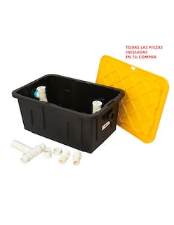 Foto 2 | Trampa De Grasa 10kg Mindejal Trmp-10 Negro Con Amarillo De Plástico 1okg