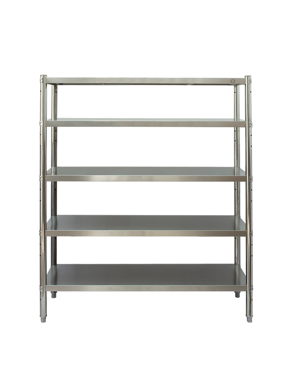Foto 4 pulgar | Estante Anaquel  Mindejal Sl-500 Gris De Acero Inoxidable 5 Niveles