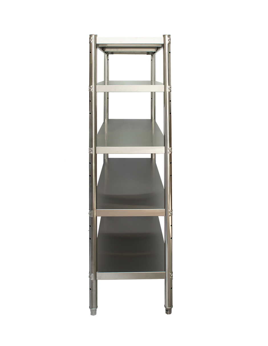 Foto 5 | Estante Anaquel  Mindejal Sl-500 Gris De Acero Inoxidable 5 Niveles