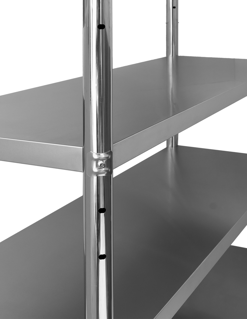 Foto 6 | Estante Anaquel  Mindejal Sl-500 Gris De Acero Inoxidable 5 Niveles