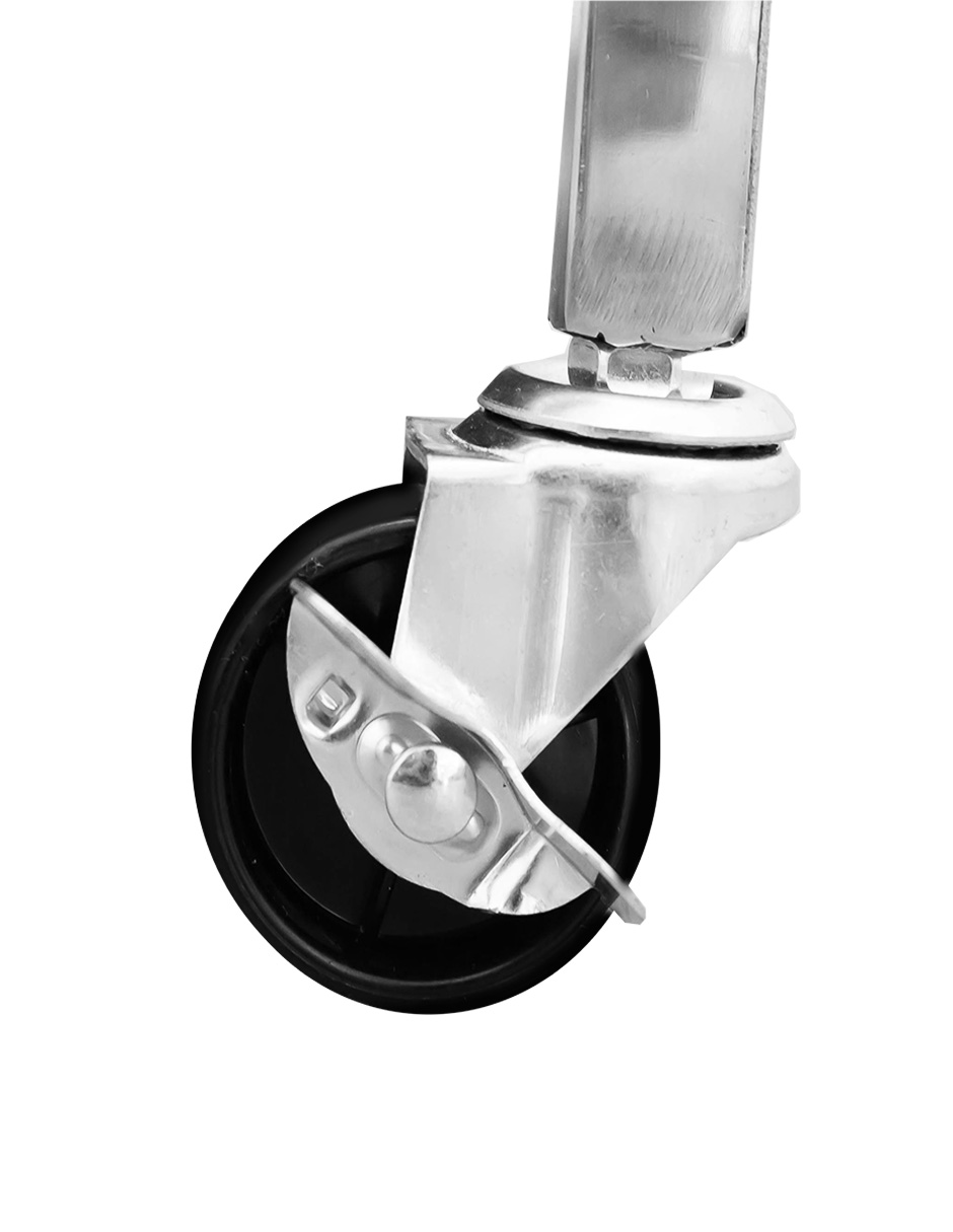 Foto 6 | Jaula Plegable Mindejal Minru30 Gris Acero Inoxidable + Dos Bandejas de Plástico