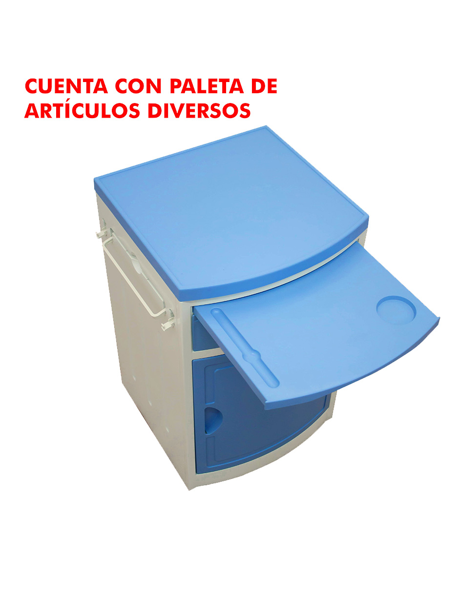Foto 8 pulgar | Buro Medico Mindejal B-medic0 Azul Con Blanco De Plástico