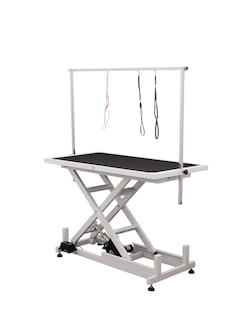 Foto 3 | Mesa Eléctrica Veterinaria Mindejal Mpet-est01 Gris De Acero Inoxidable Incluye 3 Correas