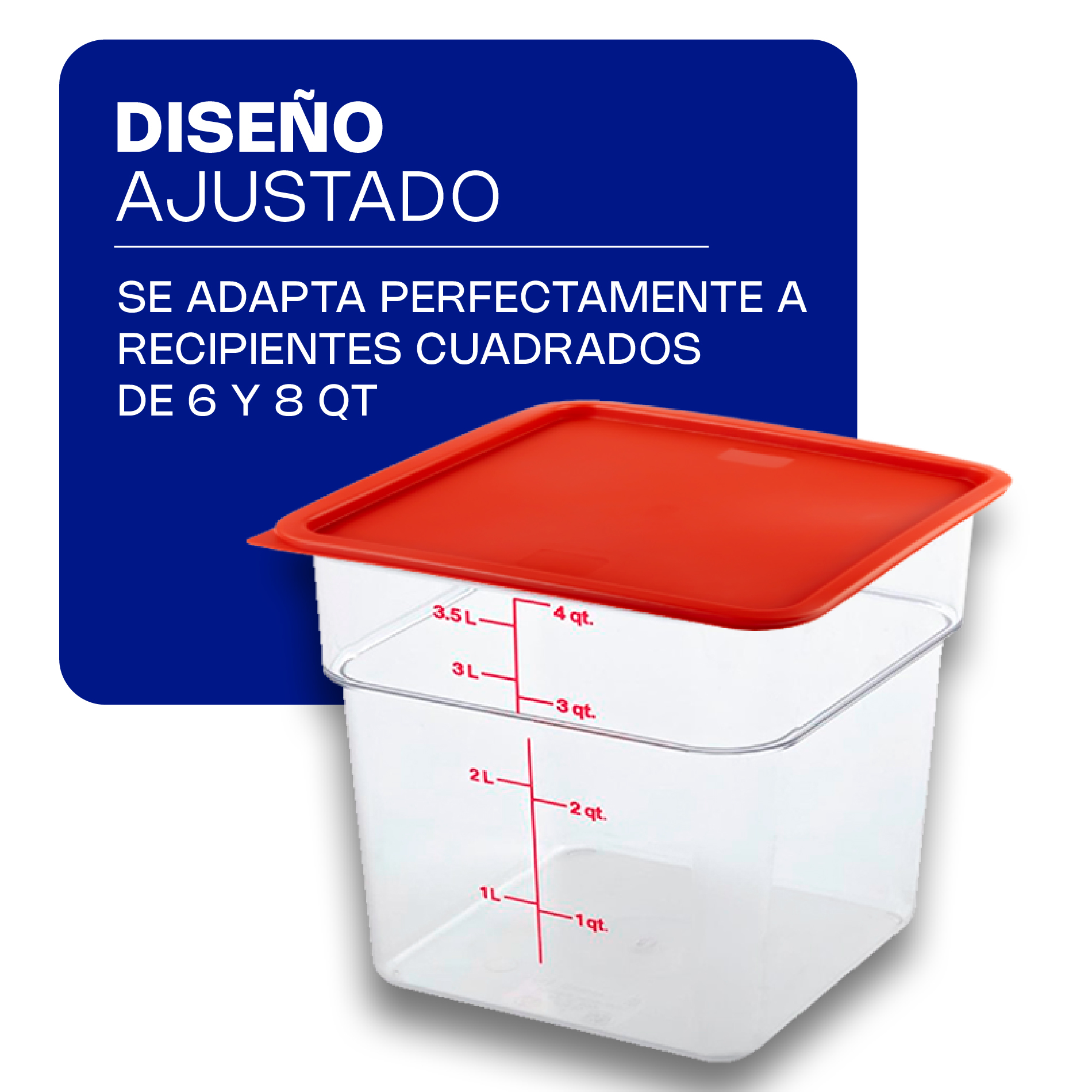 Foto 4 pulgar | Tapa Caledonia para Recipiente