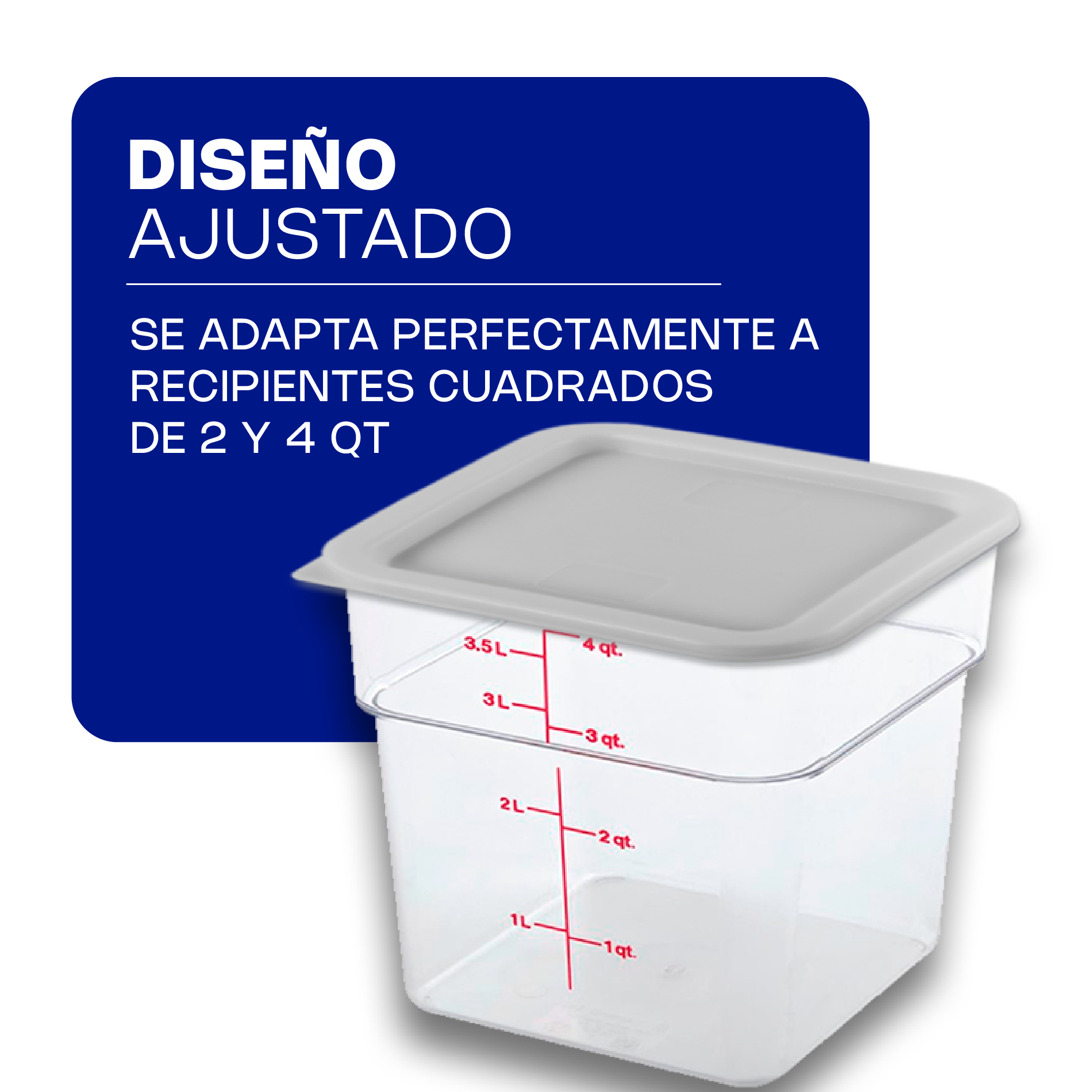 Foto 3 pulgar | Tapa Caledonia para Recipiente