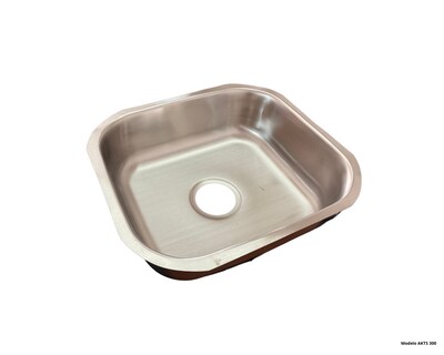Foto 6 | Tarja Sencilla Submontar Santiva Akts300 Acero Inoxidable Tarja Doble Submontar De 45x40