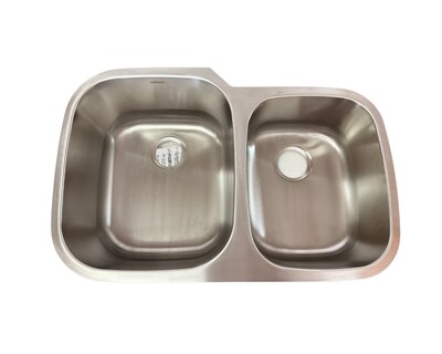 Foto 1 | Tarja Doble Submontar Santiva Akts8052 Acero Inoxidable Tarja Doble Submontar De 80