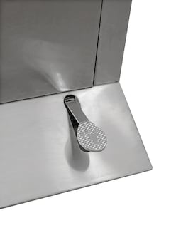 Foto 5 | Lavamanos A Pedal Santiva Lavped Gris De Acero Inoxidable Con Piezas De Instalación