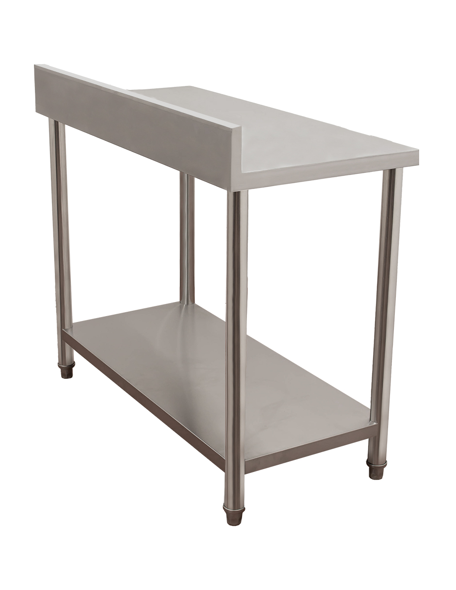 Foto 6 pulgar | Mesa A Pared 110x60 Santiva Mespd16 Gris De Acero Inoxidable A Pared