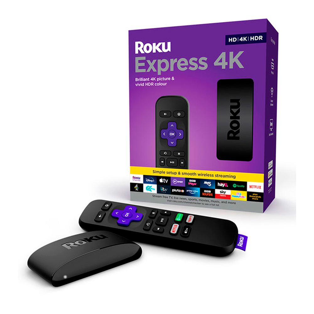 Foto 2 pulgar | Tv Box Roku 3941r Express 4K Reproductor de Streaming HDR Wi-fi