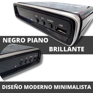 Foto 7 | Decodificador Full Hd 1080p - Sintonizador Digital Para Televisores Convencionales - Grabación Pvr Y Control Remoto