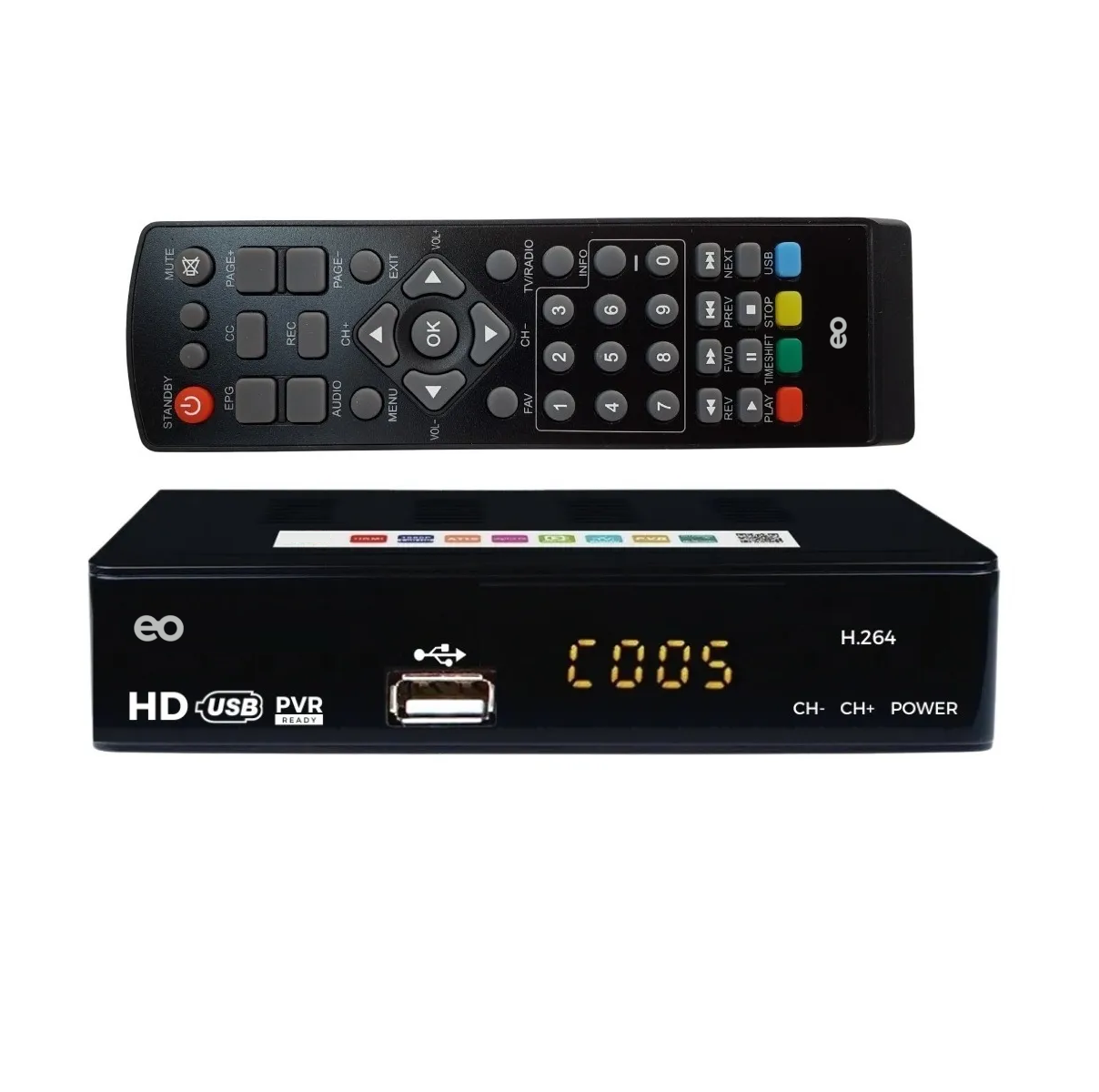 Language Convertidor Decodificador Digital De Señal Analoga Eo Safe Imports Esi-1071-1 Negro