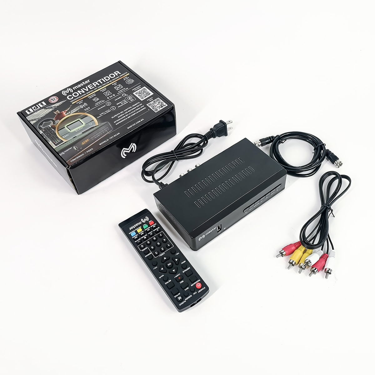 Foto 4 pulgar | Decodificador Convertidor Digital Tdt-scanplus