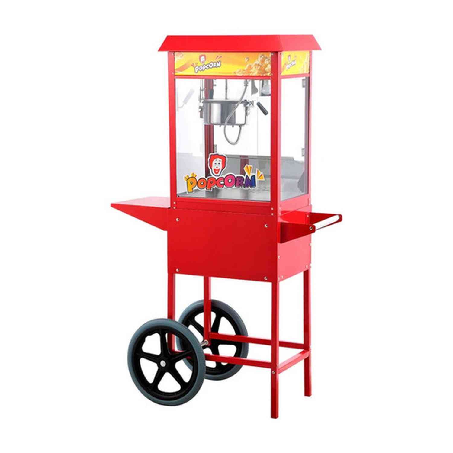 Foto 1 | Máquina Para Hacer Palomitas Gustark con Ruedas