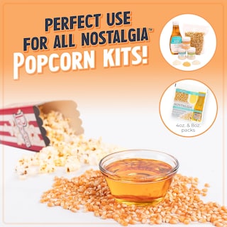Foto 7 | Máquina de Palomitas Nostalgia Vintage de 240 Ml con Carrito Dispensador - Venta Internacional