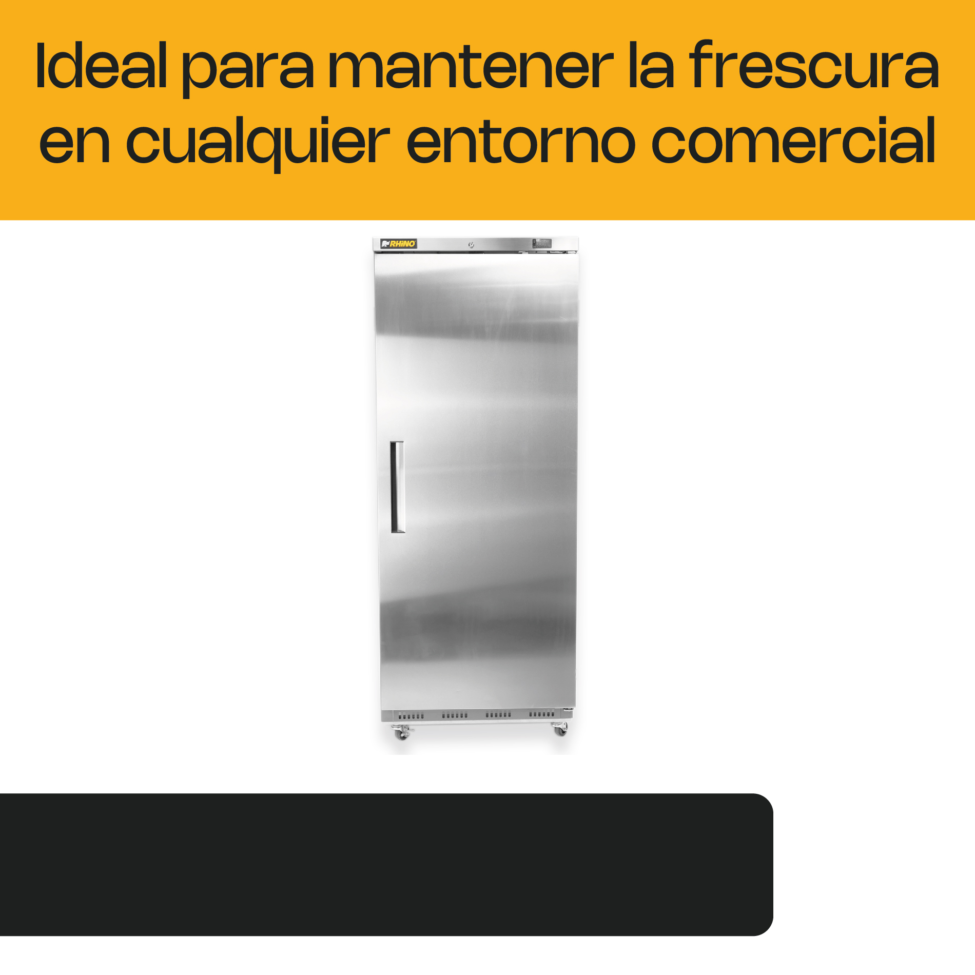 Foto 2 | Refrigerador Vertical Rhino Revesol-23 Capacidad 23 Pies Cúbicos
