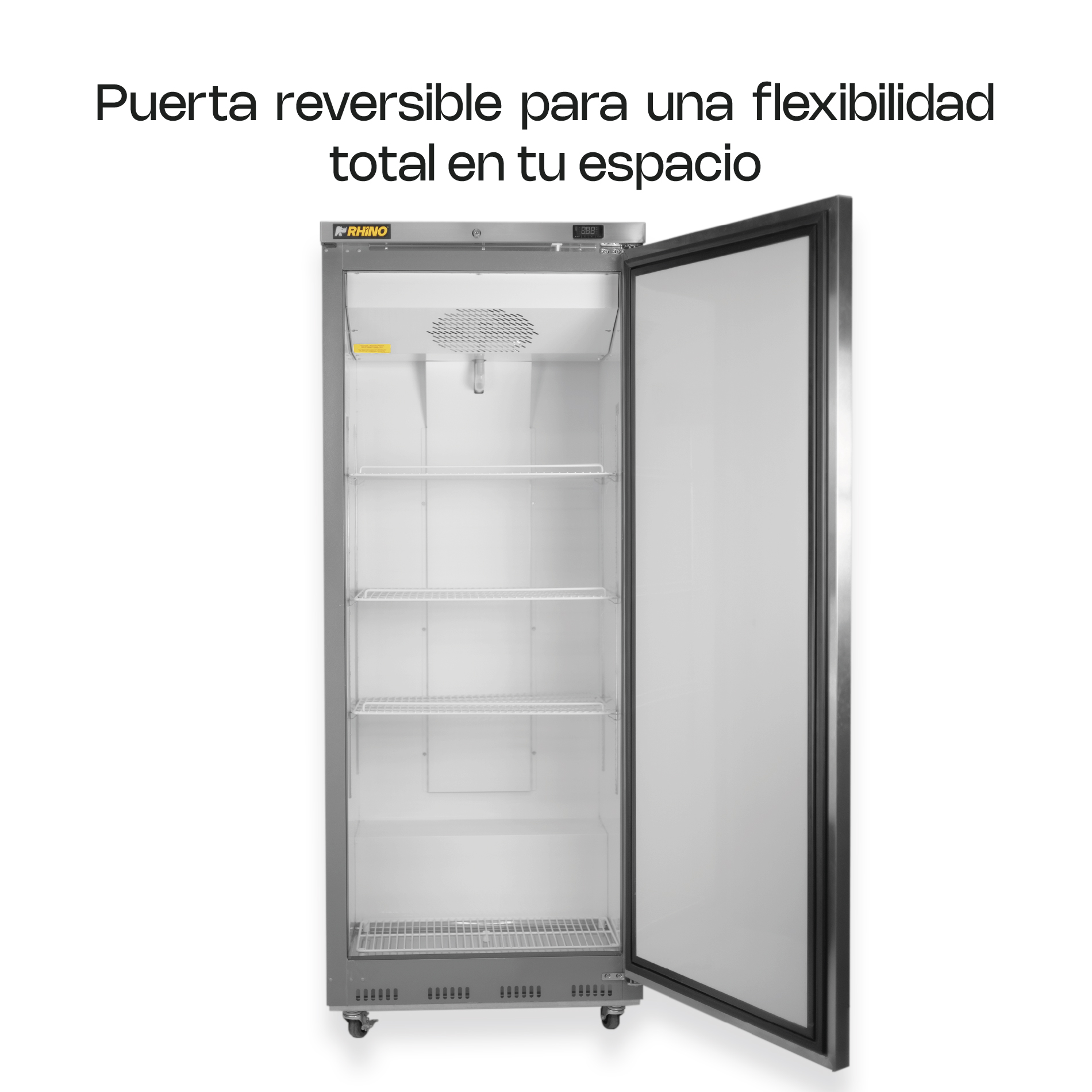 Foto 3 | Refrigerador Vertical Rhino Revesol-23 Capacidad 23 Pies Cúbicos