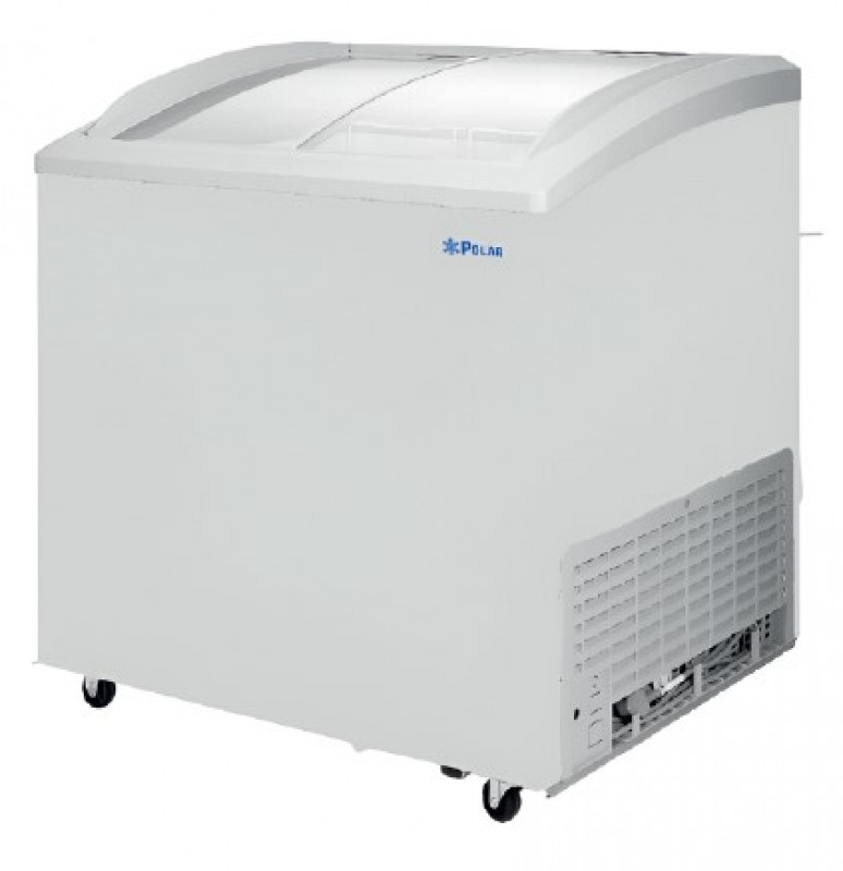 Congelador Cristal Curvo Torrey Ch-300cr (217 Lts) Color Blanco