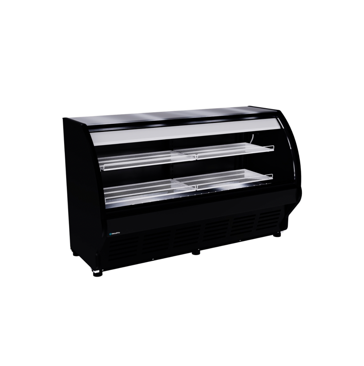 Vitrina Refrigerada de Cristal Curvo Metalfrio Vcm200ldv16 color Negro