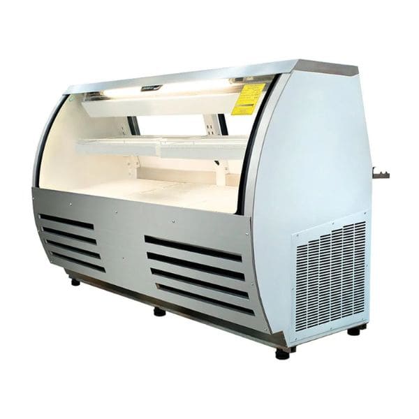 Foto 2 pulgar | Vitrina Refrigerada Carnicera De Cristal Curvo – Criotec Vcr-200
