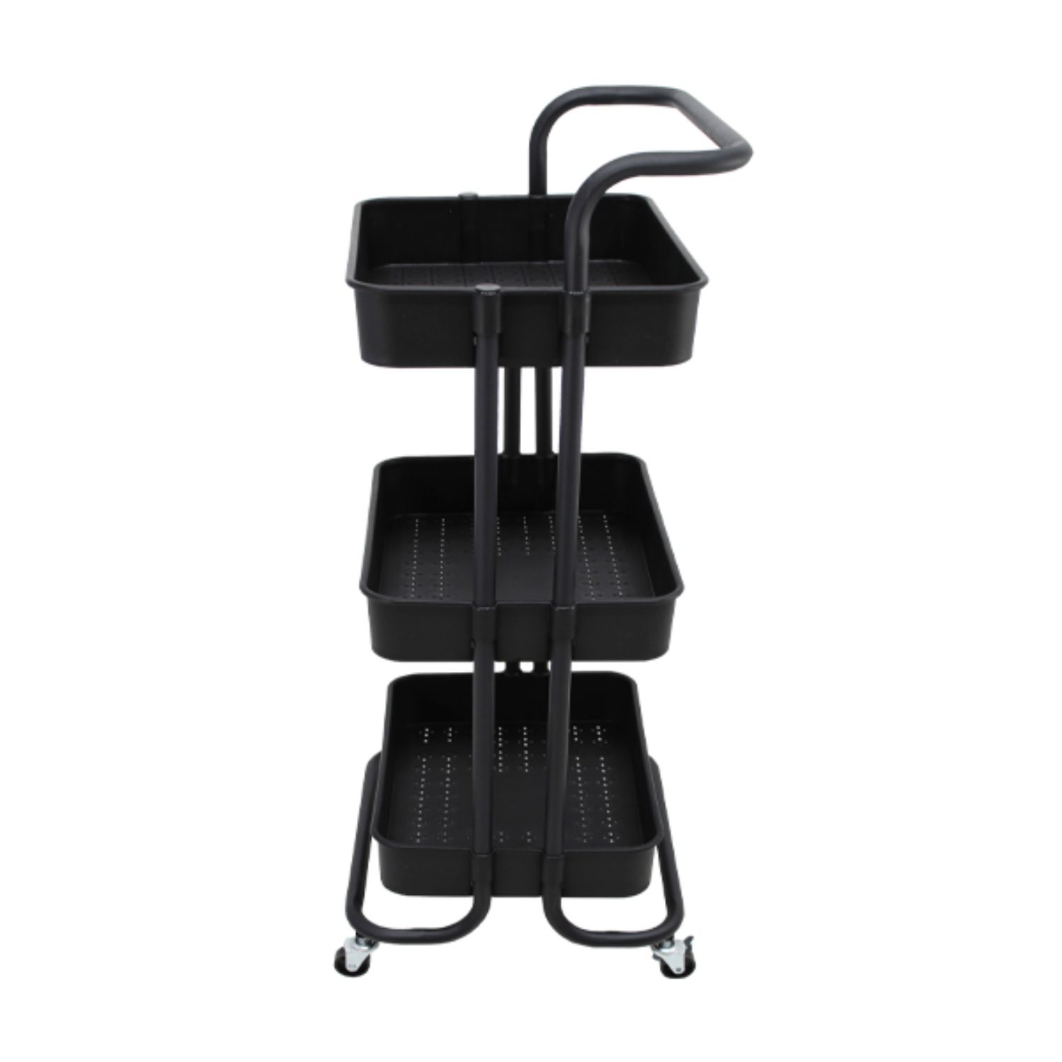 Foto 4 pulgar | Carrito Organizador Mundo In Trendy Negro 3 Niveles