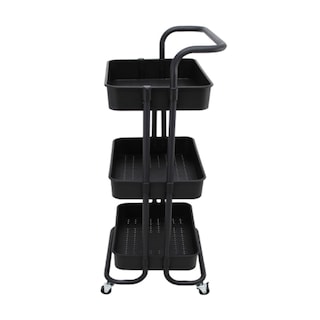 Foto 3 | Carrito Organizador Mundo In Trendy Negro 3 Niveles