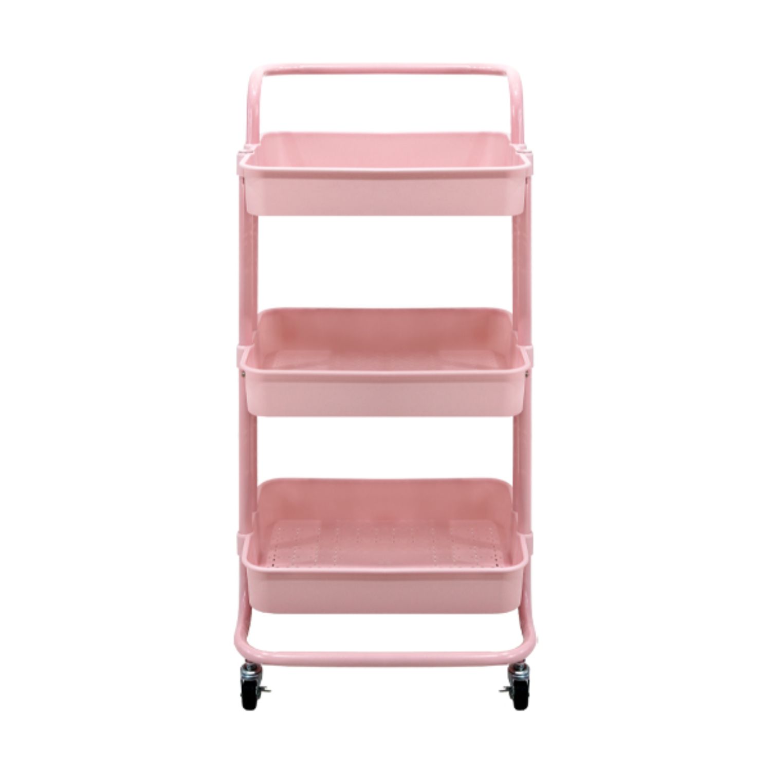 Carrito Organizador Mundo In Trendy Rosa 3 Niveles