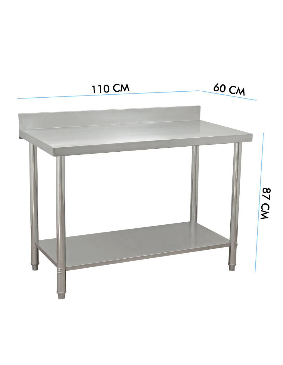 Mesa Mindejal Mmtce Acero con Entrepaño 110