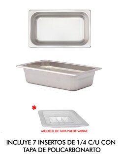 Foto 7 | Mesa Pizzera Mindejal de Acero Inoxidable 120 cm de largo