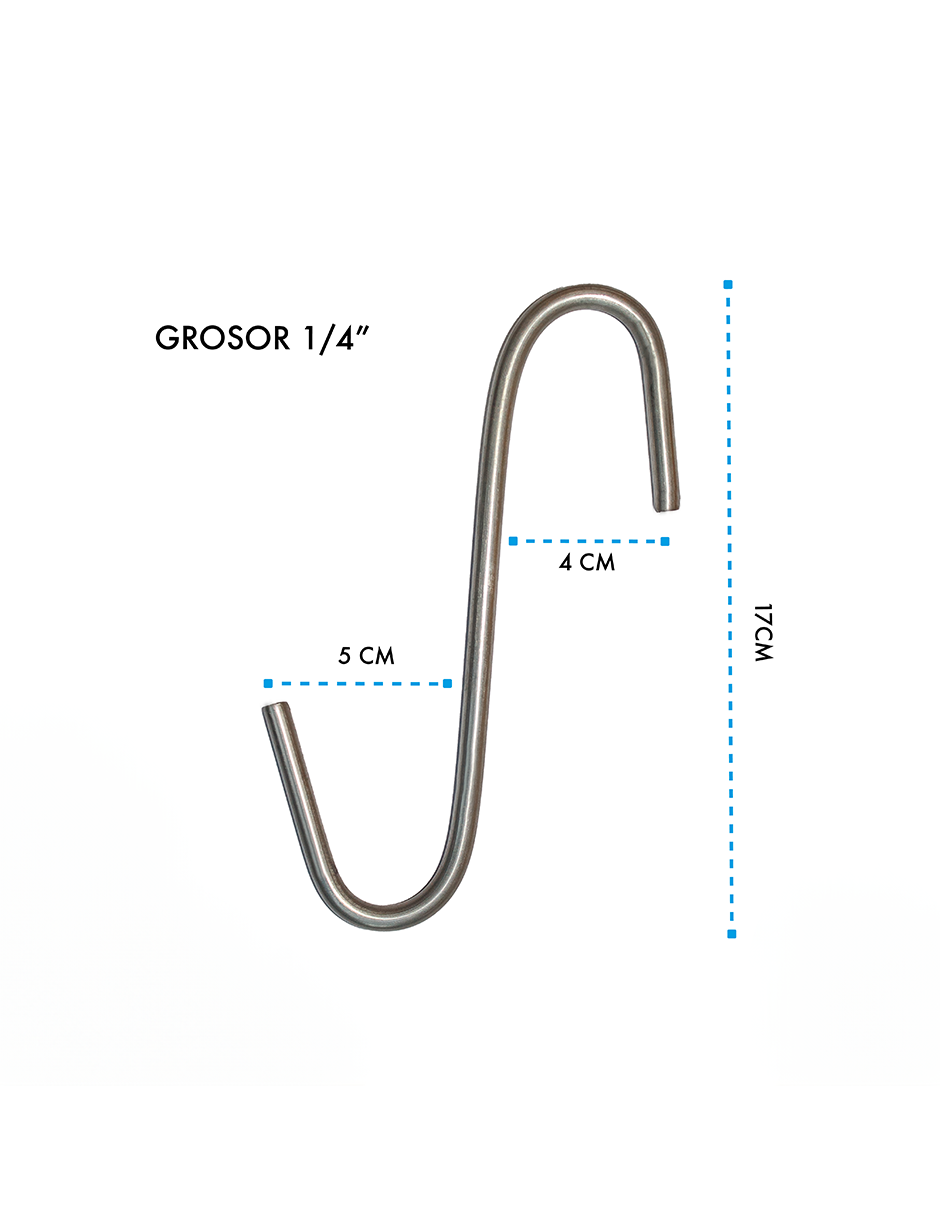 Foto 4 pulgar | Repisa Con Garabato Mindejal Mrcg Acero Repisa C Garabato100