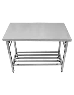 Foto 5 | Mesa En Isla Plegable Mindejal Mtple01 Mesa Isla Plegable Con Entrepaño Tipo Rack