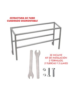 Foto 8 | Mesa Pizzera 14 Insertos Mindejal Mp-060 Gris De Acero Inoxidable Con 14 Insertos