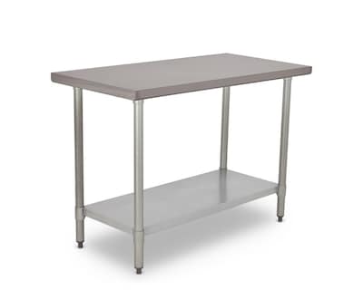 Foto 2 | Mesa De Acero Inoxidable De 24''x 48'' (60cm X 120cm) Torrey