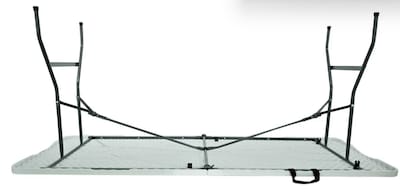 Foto 3 | Mesa Plegable Portafolio 180cm De Plástico Blanca Color Blanco