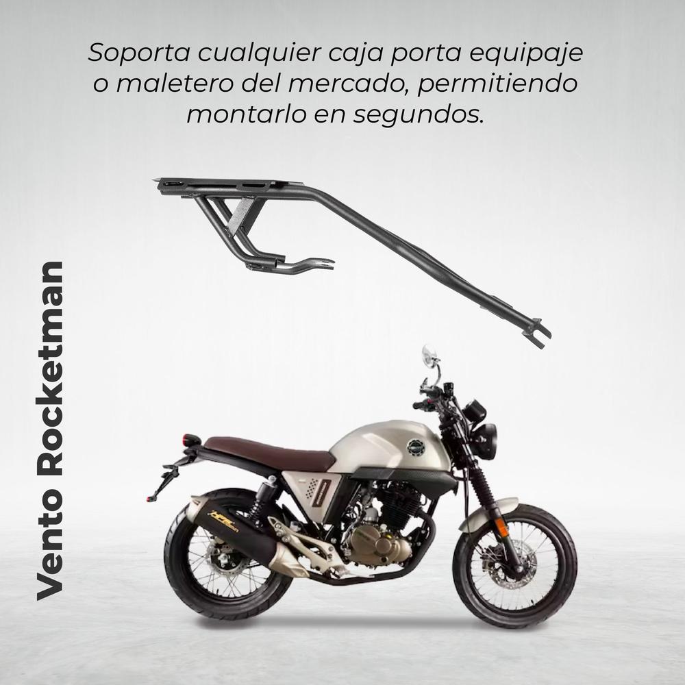 Foto 4 pulgar | Parrilla para Motocicleta Mach Vento Rocketman250 Negro