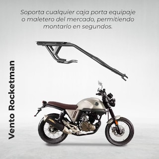 Foto 3 | Parrilla para Motocicleta Mach Vento Rocketman250 Negro