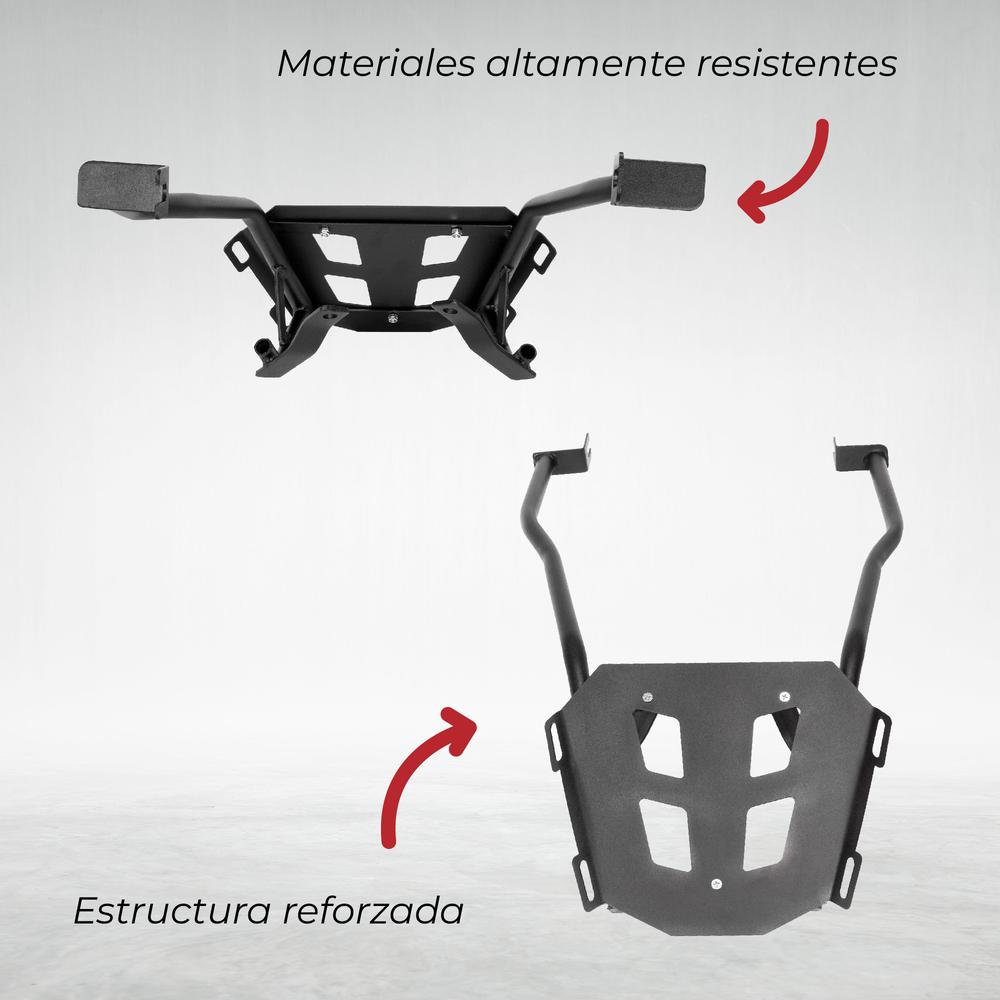 Foto 5 pulgar | Parrilla para Motocicleta Mach Vento Rocketman250 Negro
