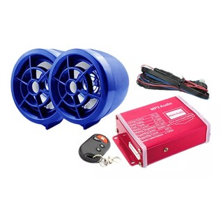 Foto 1 | Bocina Alarma Moto Estereo A Prueba De Agua Usb Eo Safe Imports Esi-15471 Azul