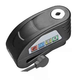 Foto 1 | Alarma Moto Bloqueo Freno Disco Candado Recargable Eo Safe Imports Esi-16821 Gris