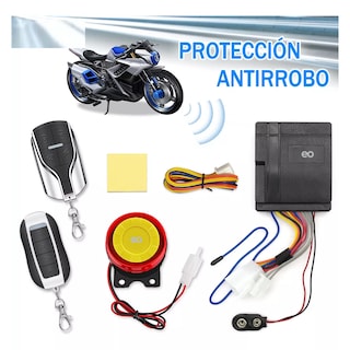 Foto 2 | Alarma Antirrobo P/moto Encendido A Distancia Control Remoto Eo Safe Imports Esi-6573-1 Multicolor