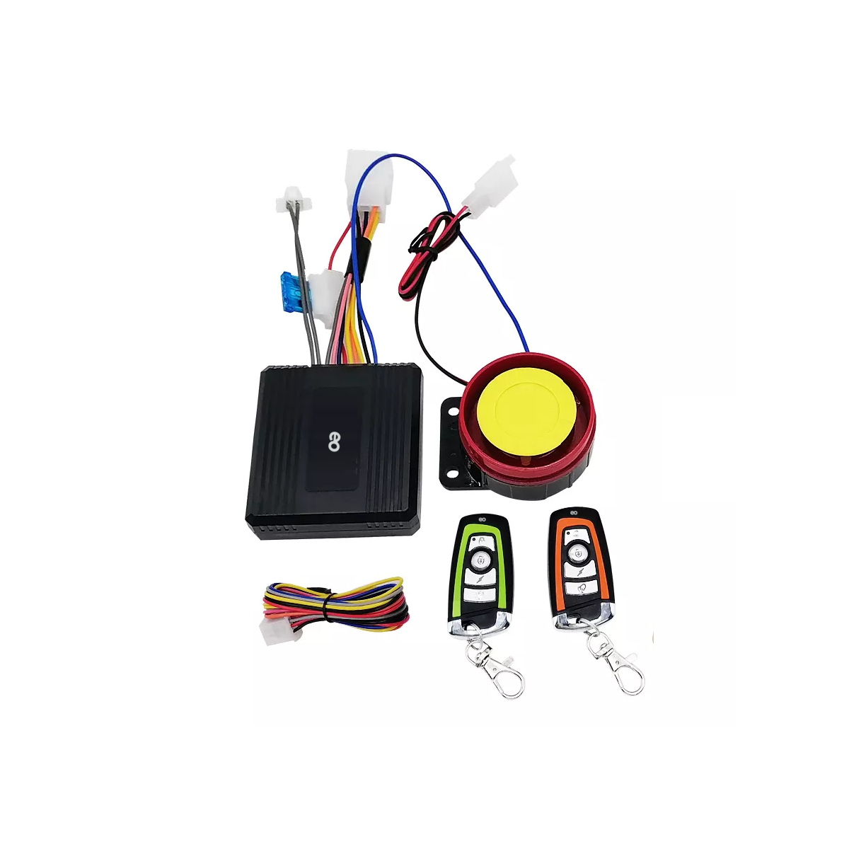 Foto 2 pulgar | Kit de Alarma Arranque Control Remoto Moto 5 Piezas