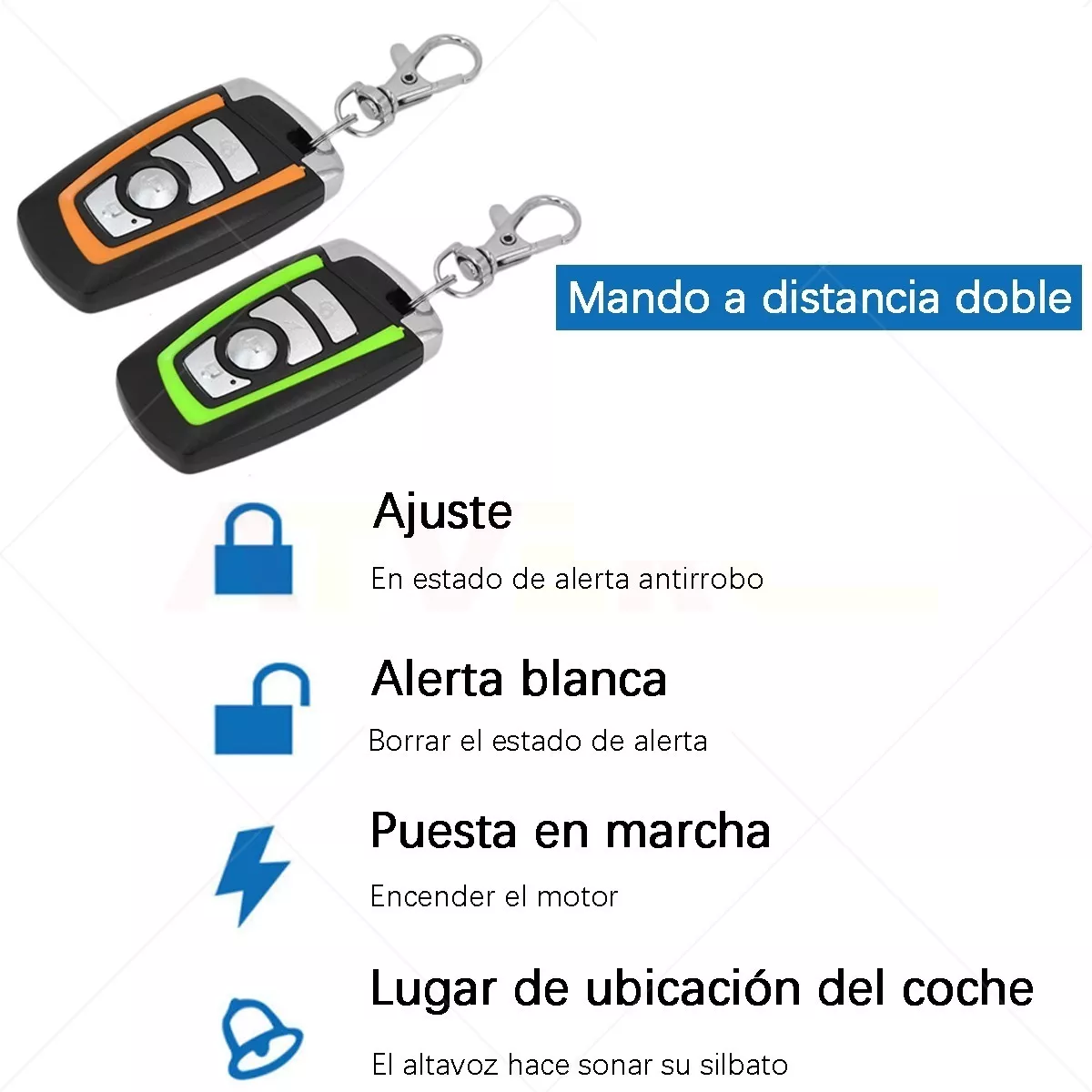 Foto 4 pulgar | Alarma Control Remoto Moto Antirrobo Seguridad Arranque Eo Safe Imports Esi-6569-1 Multicolor