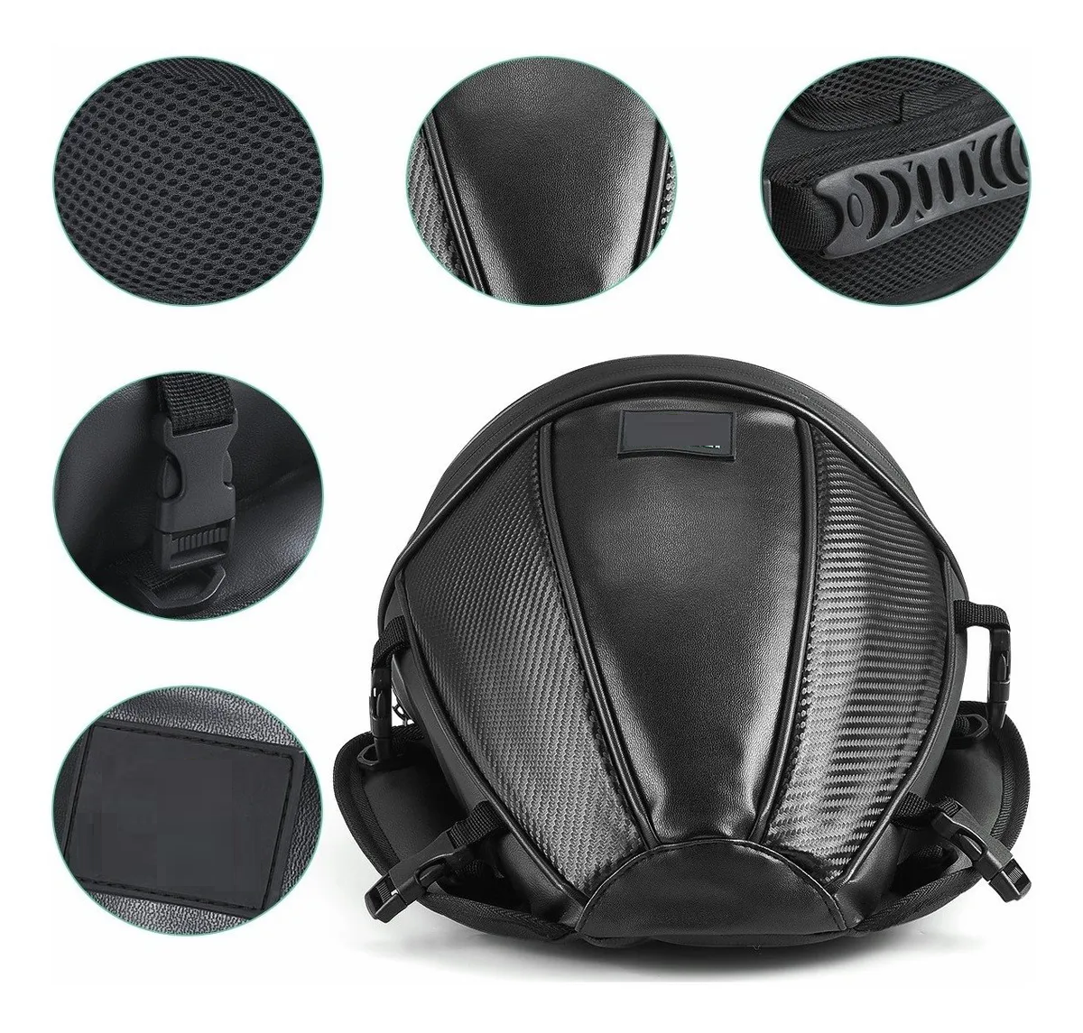 Foto 4 pulgar | Mochila para Motocicleta Eo Safe Imports Esi633 color Negro