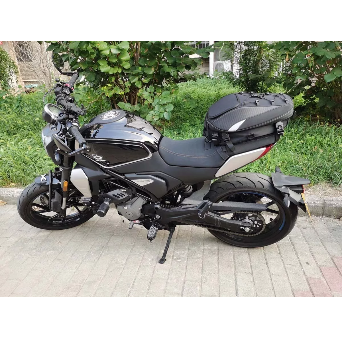 Foto 5 | Mochila Para Asiento Trasero De Motocicleta Eo Safe Imports Esi-6196 color Negro